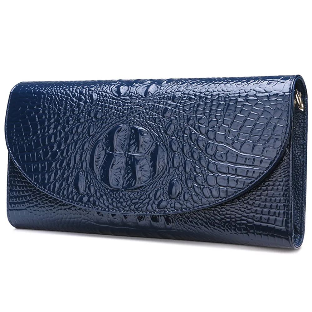 Модные женские туфли клатч Сумки Курьерские из натуральной кожи цепи