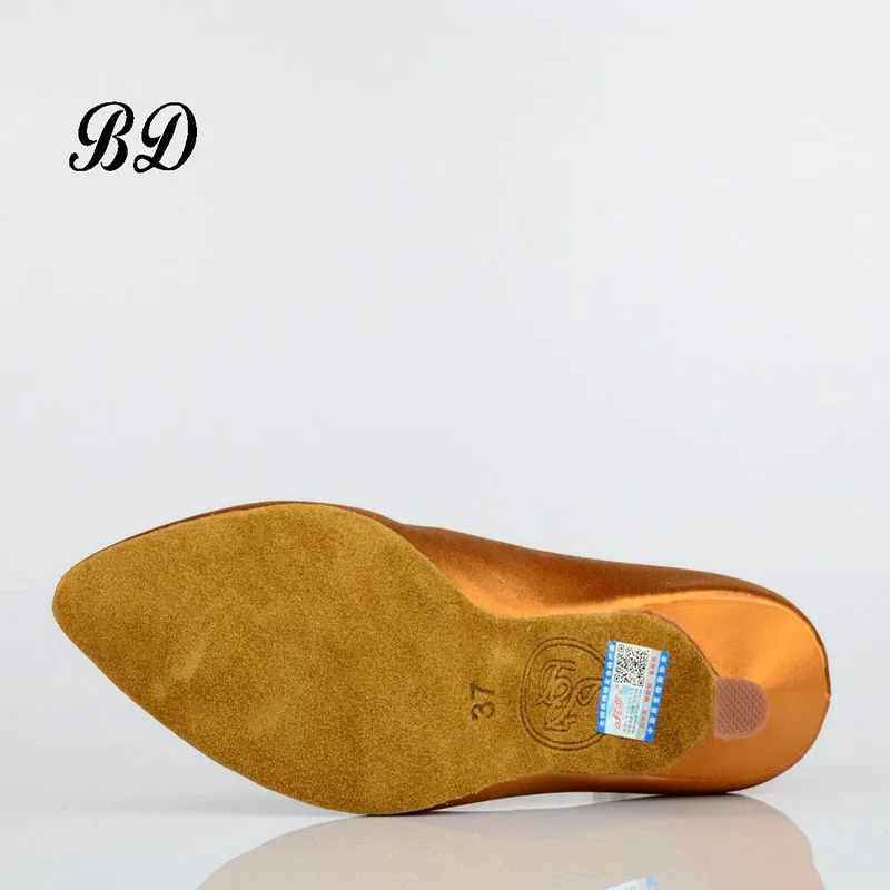 Атласные Современные бальные туфли для латиноамериканских танцев импортные