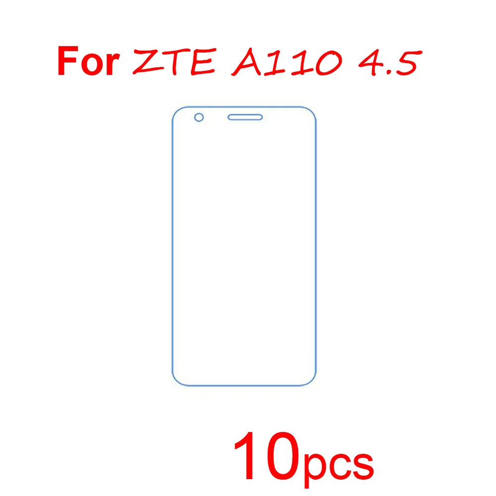 10 шт. Защитные пленки для ZTE A910 Imperial II 2 N9516 BA510 A110 Ультра Ясно/матовый/Nano Взрыв
