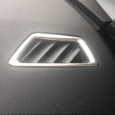 Декоративная крышка из нержавеющей стали для переднего кондиционера автомобиля