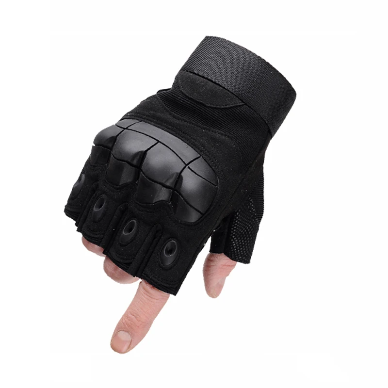 Motorcycle Half Finger Gloves Anti-skid Riding Tactical Soft Shell Microfiber Protective Gear for Outdoor Sports Racing | Автомобили и