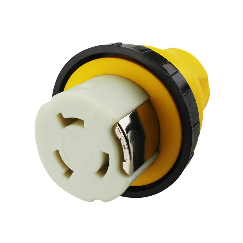 3 зубец 30Amp для 50Amp RV адаптер 50 Amp 30 твист замок.|Адаптеры розеток| |
