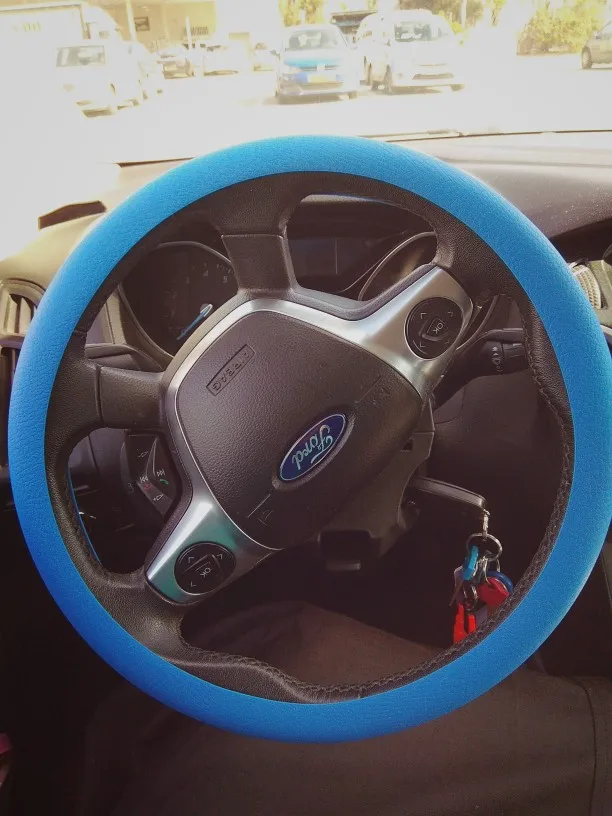 Стайлинг автомобиля наклейка на рулевое колесо для Ford Fiesta Focus 2 Fusion Galaxy 3 KA + Mondeo 4