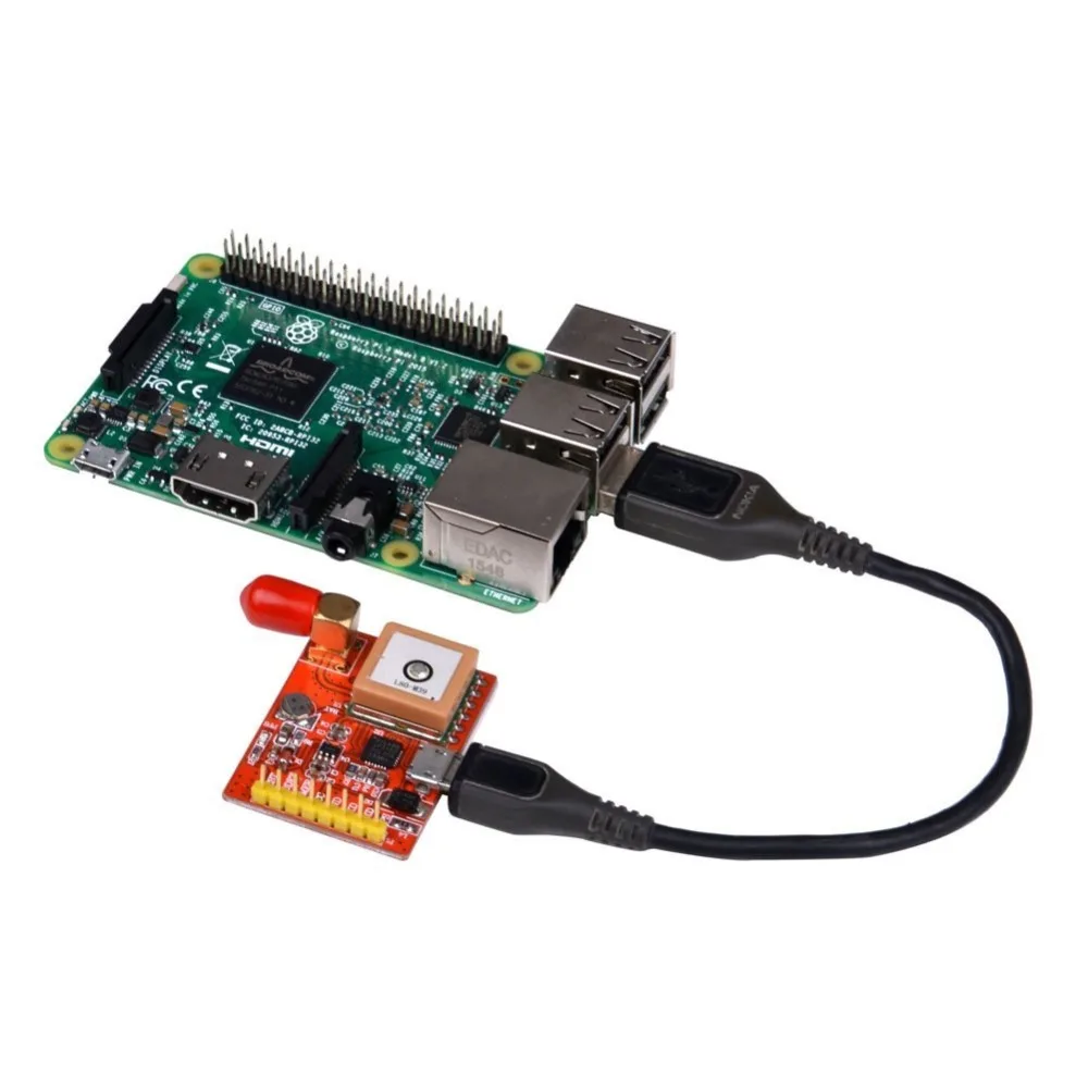 USB в GPS конвертер USB-порт-GPS модуль плата для Raspberry Pi 3 Model B/Pi 2/B +/A + (Raspberry не входит