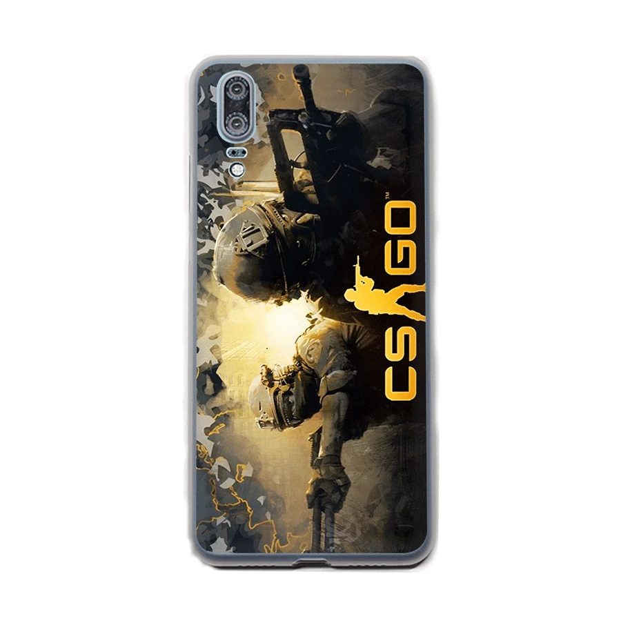 Чехол для телефона Desxz Counter Strike cs Huawei P8 P9 P10 P20 P30 Pro Lite P Smart Cover | Мобильные телефоны и