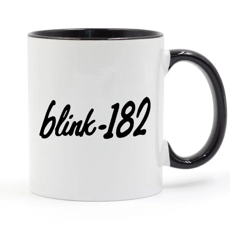 Круглая кружка Blink 182 с принтом керамическая чашка для кофе молока креативные