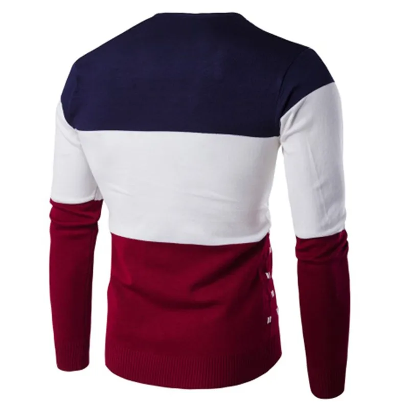 

2019 Autumn Winter New Fashion Slim Fit Christmas Gift Male Sweater Casual Sweater Men Pattern Knitted Pullovers