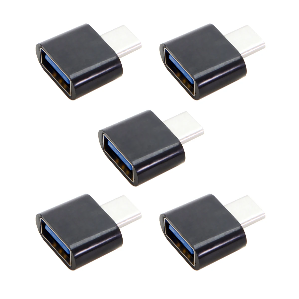 

CYSM Type-C USB-C to USB 2.0 OTG Adapter for Cell Phone Tablet & USB Cable & Flash Disk & Mouse & Laptop 5pcs