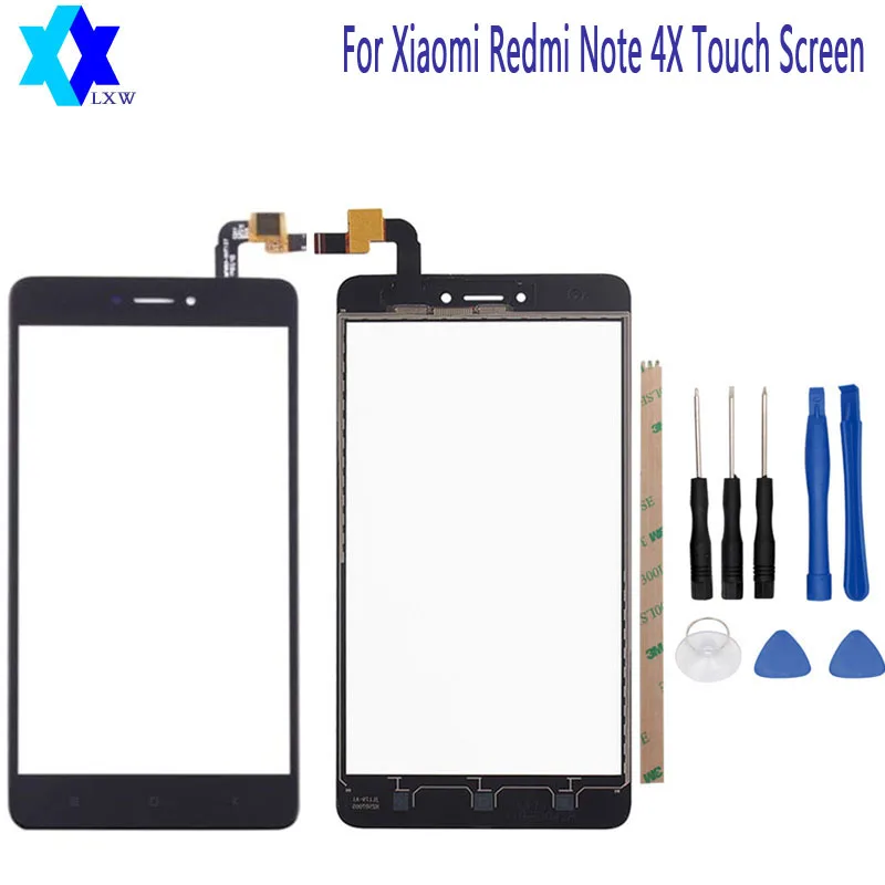 Для Xiaomi Redmi Note 4/Примечание 4X Сенсорный экран 5 дюймов датчик кодирующего