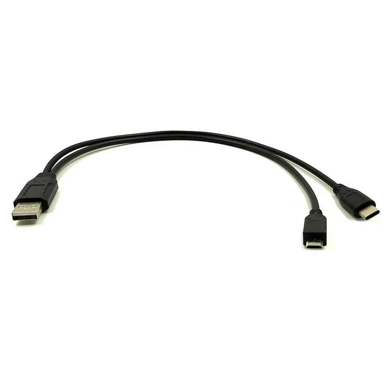 Зарядный кабель USB 3 1 типа C многофункциональный зарядный Duttek 2 в 0 A папа-USB папа и
