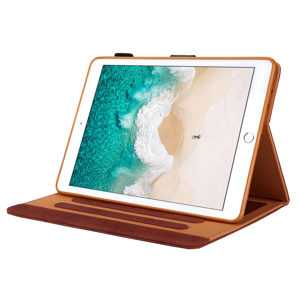 Чехол подставка из искусственной кожи для Apple iPad air 2 Pro 9 7 дюйма 2017 2018 флип чехол
