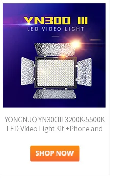 YONGNUO YN300 Air+ ультра тонкий на камеру светодиодный видео светильник Pad панель для Canon Nikon sony Panasonic DSLR& Camcorder отправить сетчатый мешок