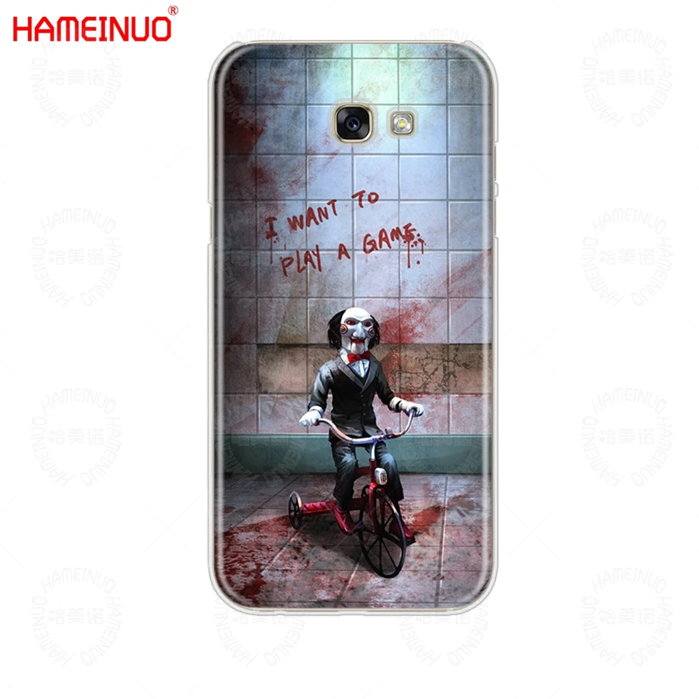 HAMEINUO клоун ужас его сотового телефона чехол КРЫШКА ДЛЯ samsung Galaxy A3 A310 A5 A510 A7 A8 A9 - Цвет: 80714