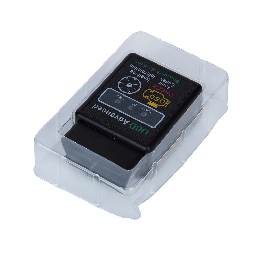 Автомобильный диагностический сканер ELM327 HHOBD OBD2 V1.5 интерфейс ELM 327 Bluetooth поддержка