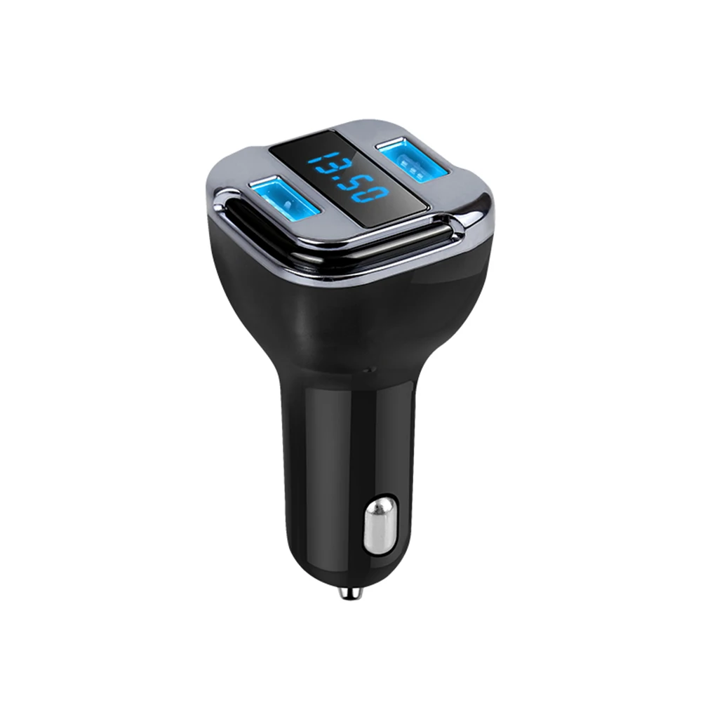 EC8 Многофункциональный Быстрый Dual USB Автомобильное Зарядное устройство 2 Порты и