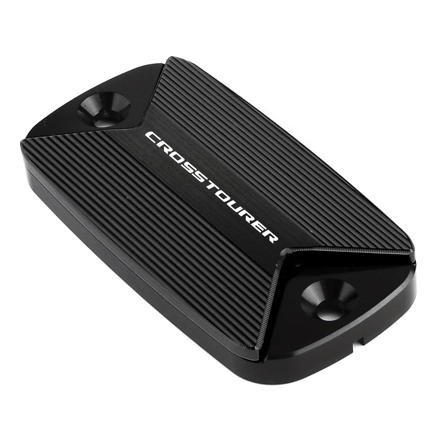 

LOGO Crosstourer For HONDA VFR 1200X VFR1200X Motorcycle cnc Front Fluid Reservoir Cover Cap