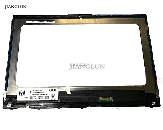 Touch Version JIANGLUN для hp x360 Envy 13-Ах ЖК-дисплей Экран, дигитайзер, для сборки, с корпусом - Цвет: Touch Version