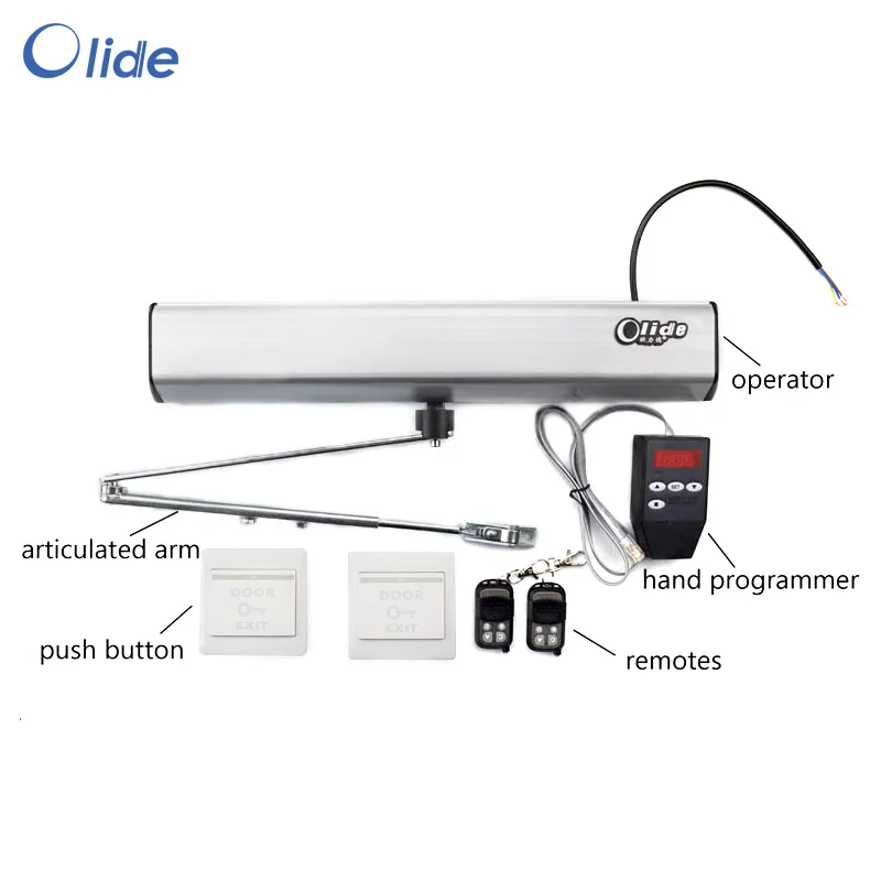 Автоматический распашной доводчик цифровой программатор с одним или двойным