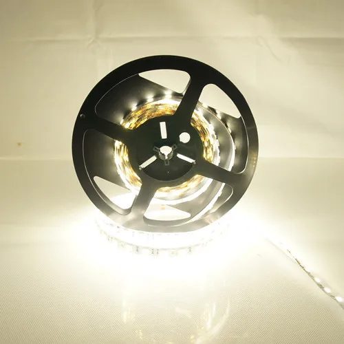 Водонепроницаемый 5 метров DC 12 V SMD5050 гибкий светодиодный полосы 60 Светодиодный s