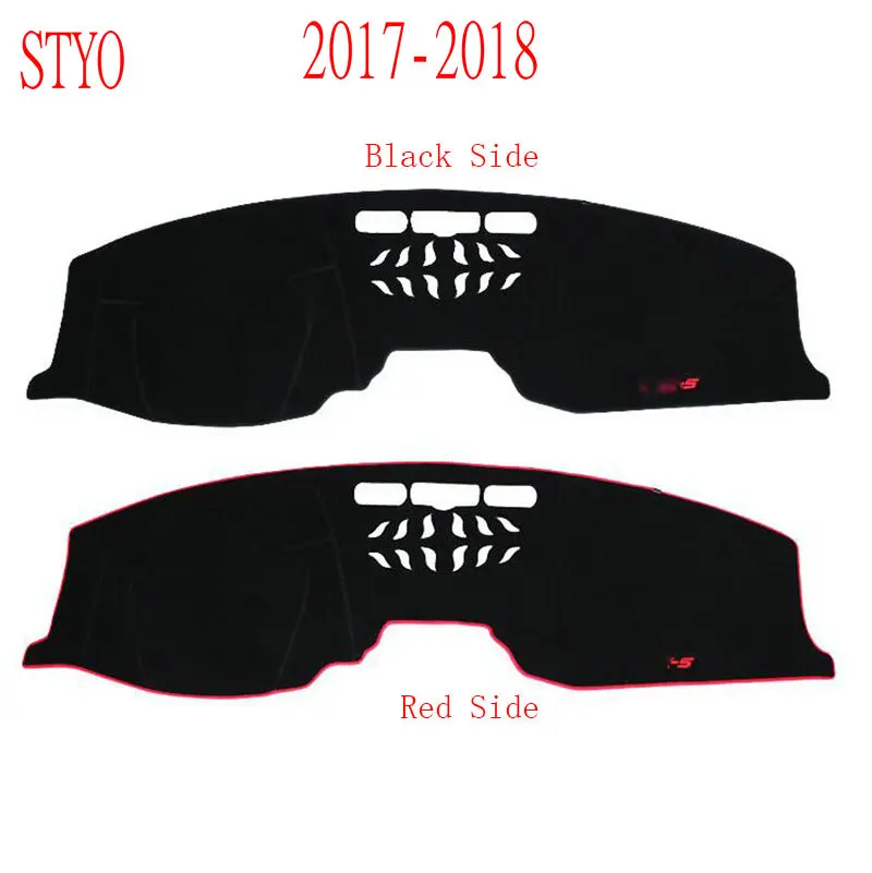 STYO покрытие приборной панели автомобиля коврики Избегайте света pad Инструмент