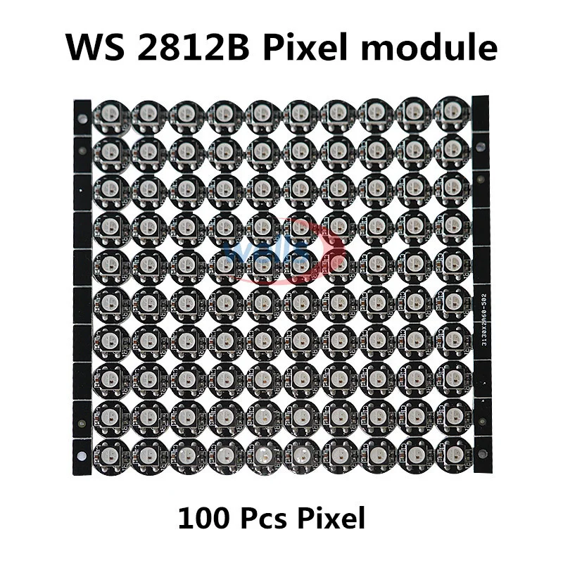 

50 ~ 1000 4-Pin WS2812B WS2812 LED Chip & Heatsink 5 V 5050 RGB WS2811 IC Ingebouwde