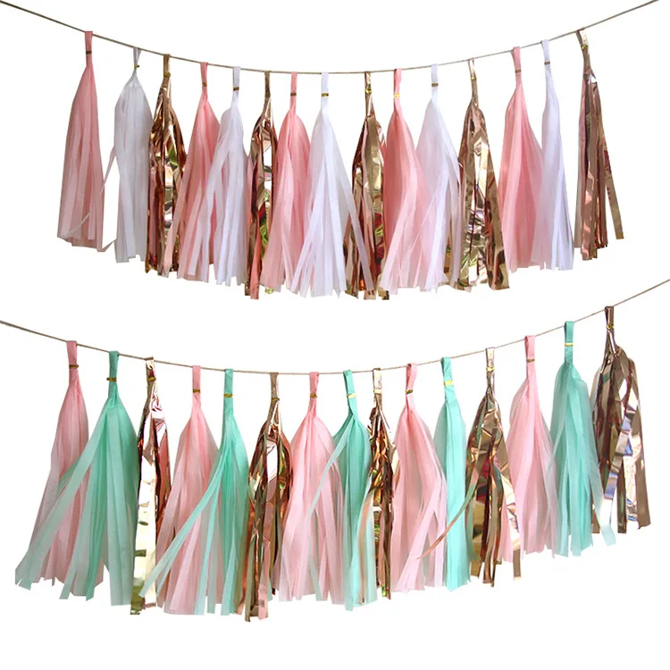 5 шт. баннерная гирлянда свадебное украшение для детской вечеринки папиросная