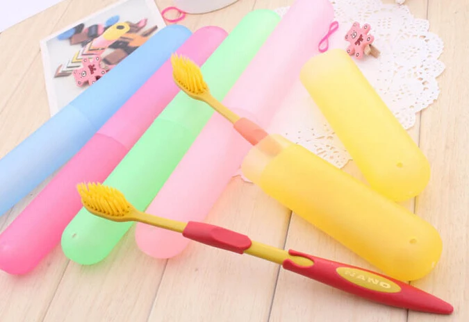 1 шт. портативная пластиковая коробка для Путешествий Походов Кемпинга зубная