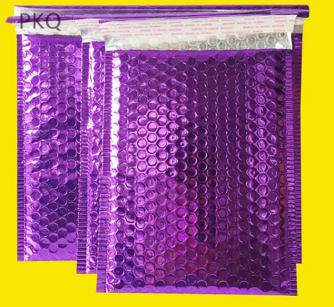 30 шт. 18x2 3 см/29х23 см фиолетовый пузырчатый конверт большие почтовые сумки