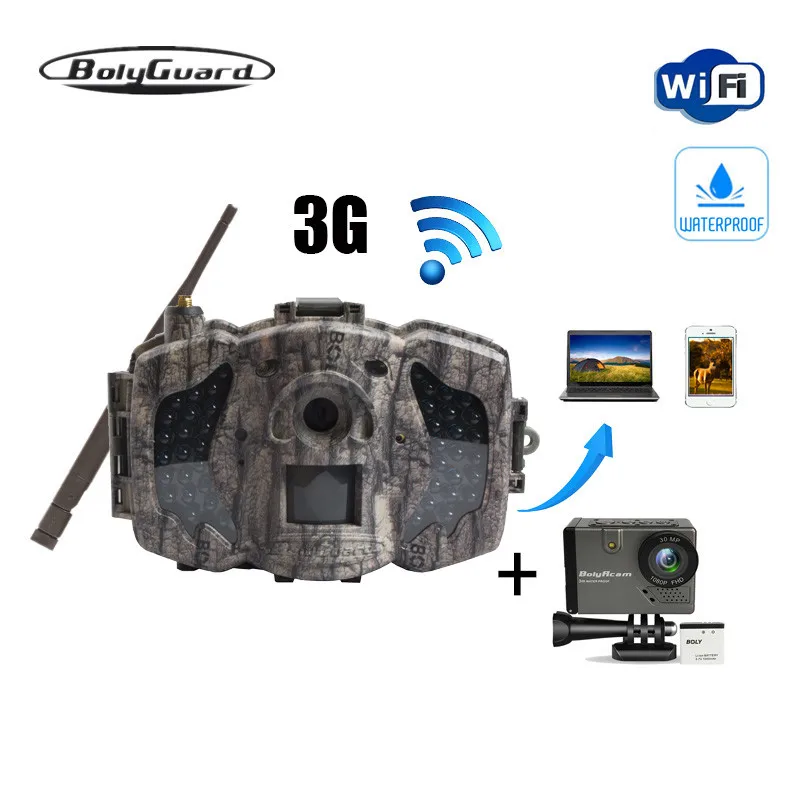Охотничья камера Bolyguard 36MP 1080P Trail camera 3g беспроводный телефон gsm MMS GPRS тепловизор