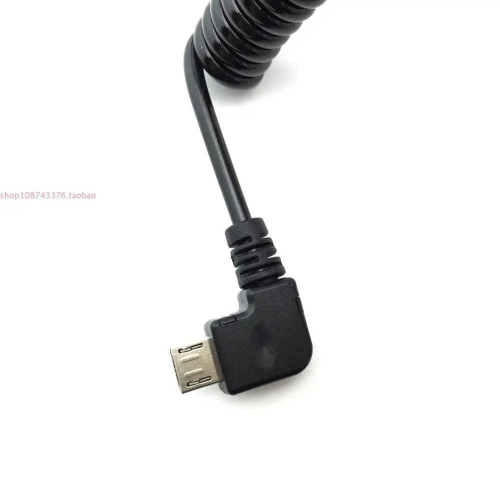 Прямой Угловой 90 градусов USB 2 0 Micro Male к A Type эластичный Дата кабель для usb