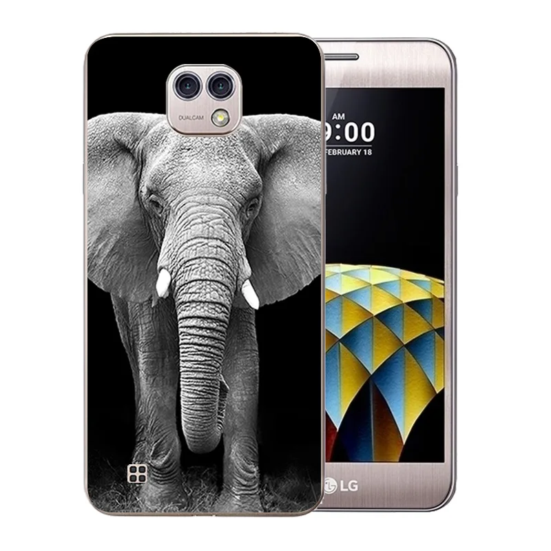 Чехол для телефона 5 2 дюйма LG X Cam мягкий чехол из ТПУ с рисунком крючка K580 K580DS