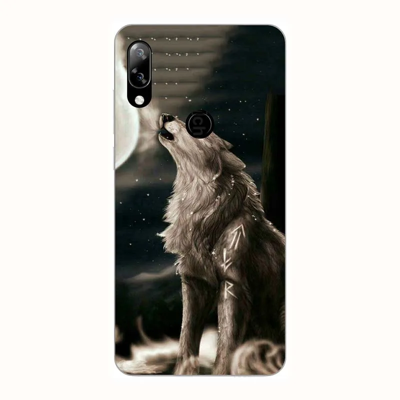 A281 Модный мягкий чехол для телефона s Для Doogee N10/Y7 5,8", Чехол с рисунком Розы и Волка, силиконовый чехол для задней панели телефона, Fundas Para - Цвет: A281