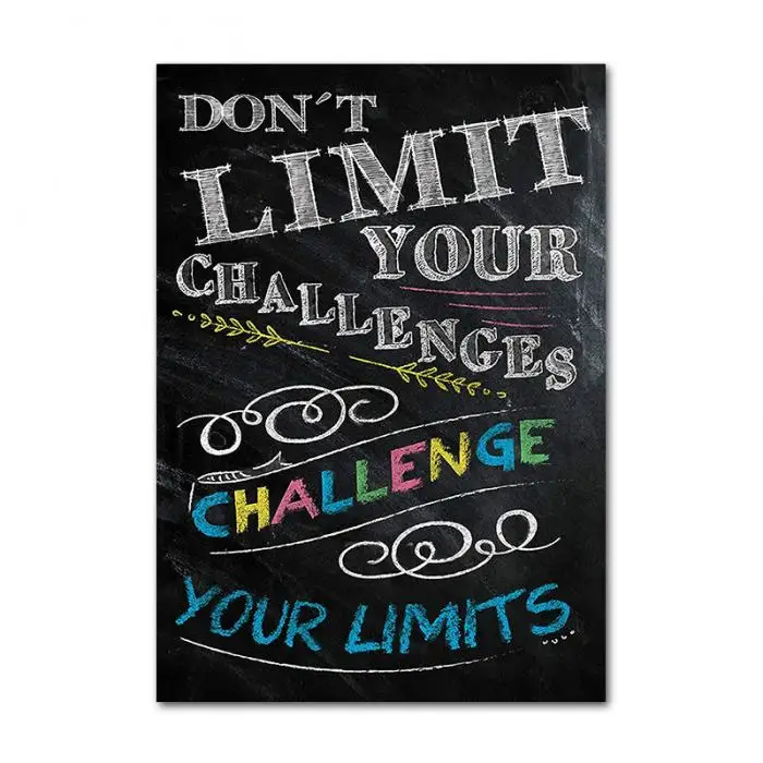 Newly Motivational Classroom Wall Posters Inspirational Quotes for Students Teacher Classroom Decorations TE889