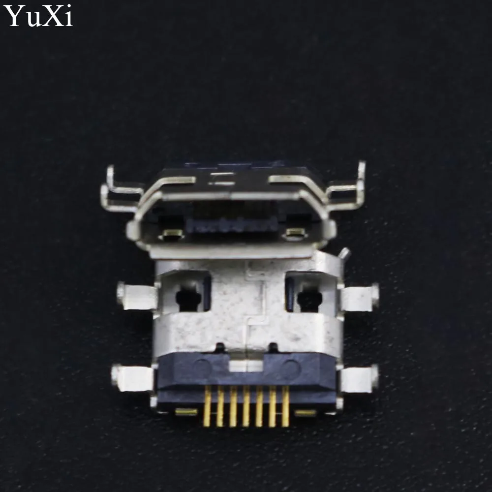 Мини коннектор YuXi с разъемом Micro USB 7 контактов для длинных кромкой разъем