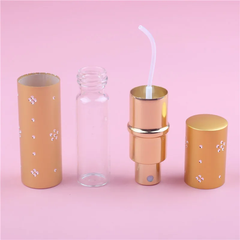 Бесплатная доставка 7 видов цветов 10 мл пустая стеклянная бутылка спрей