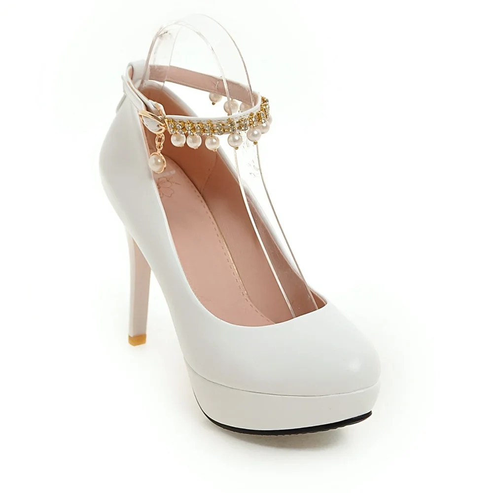 Smirnova/Новинка 2018 года Лидер продаж Пикантные туфли на высоком каблуке и платформе