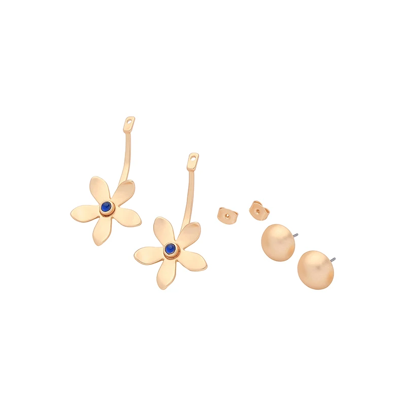 Женские серьги капельки с цветком кактуса имитация жемчуга асимметричные модные