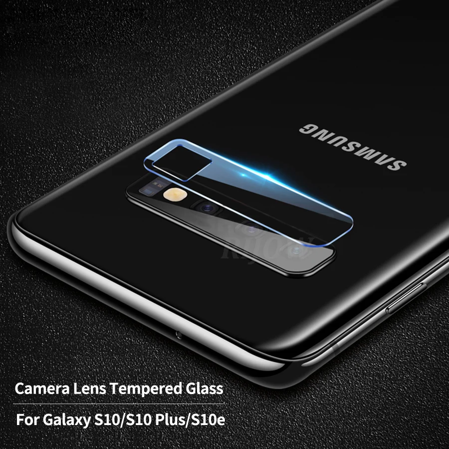 Объектив камеры для Samsung S10 Plus закаленное стекло металлический задний объектив