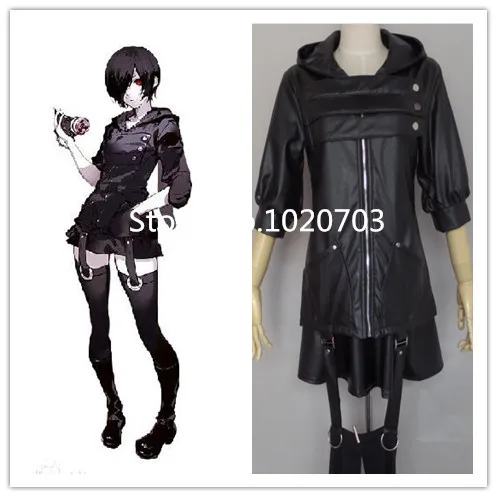 Новинка Токийский Гуль тоука Кирисима черная боевая одежда косплей костюм|clothes box