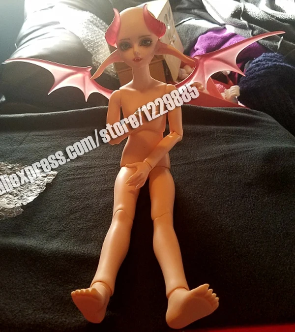HeHeBJD Фантастическая кукла TR Черный Туман Elves free eyes hot bjd Бесплатная доставка Размер