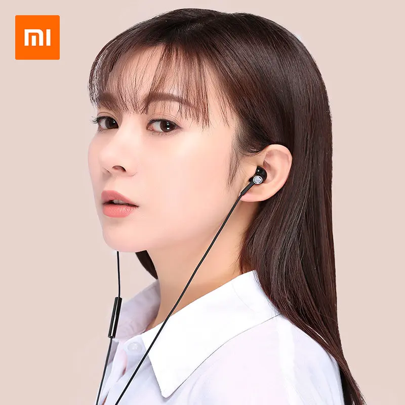 Xiaomi двухблочный полунаушник Динамический и керамический рог супер качество