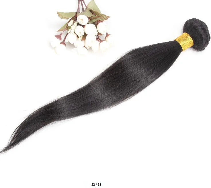 Mixed Long Length Straight Malaysian Hair Weave Grade 5A Extension 26&quot 28&quot 30&quot 32&quot In Stock Free Shipping |