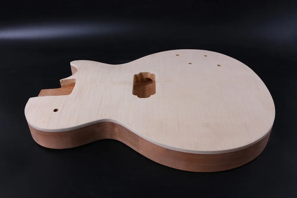 Новый гитарный корпус для Lp DIY электрогитара сменный цельный деревянный набор из