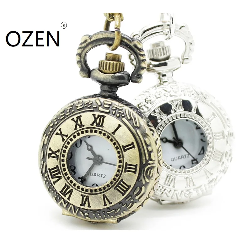 OZEN(3017)12 шт./лот винтажные антикварные маленькие римские цифры круглые карманные