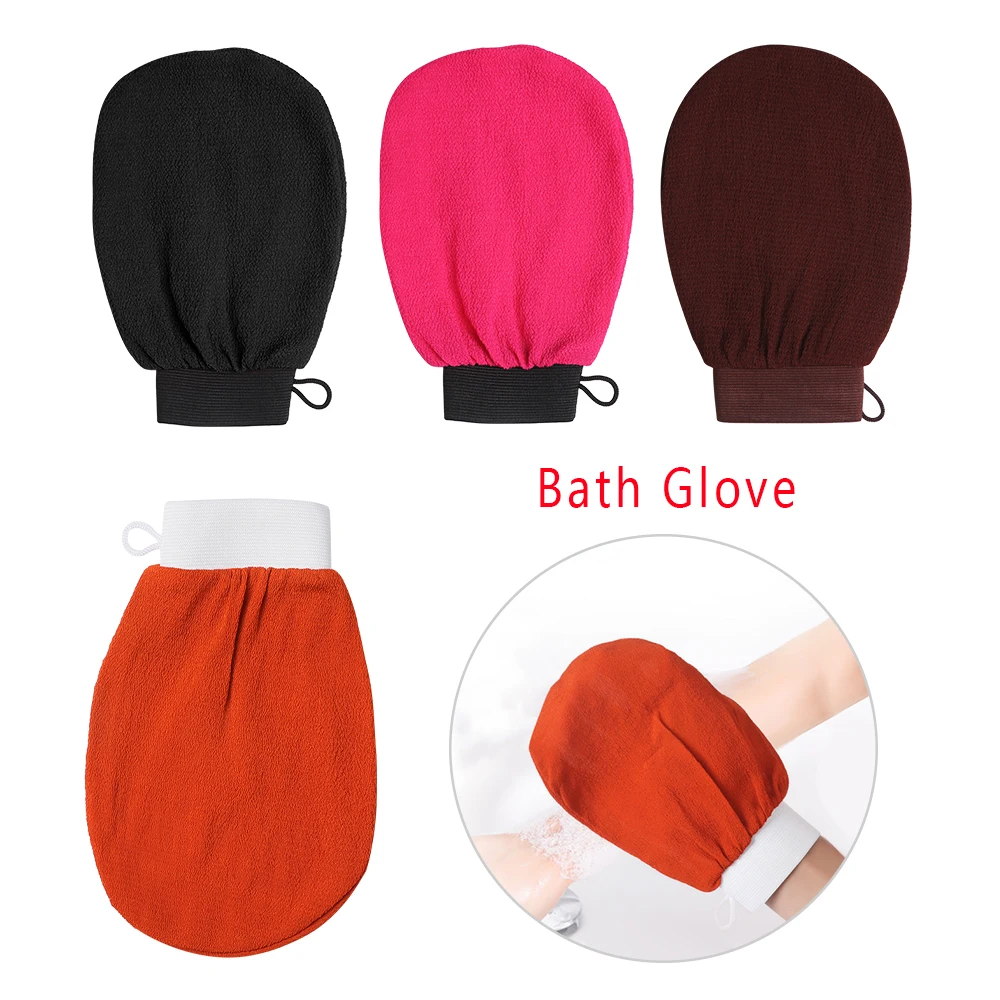 

Durable Extreme Comfort Bath Glove Rayon Smooth Skin Massage Cleaner Shower Scrubber Body Rub Exfoliating Towel