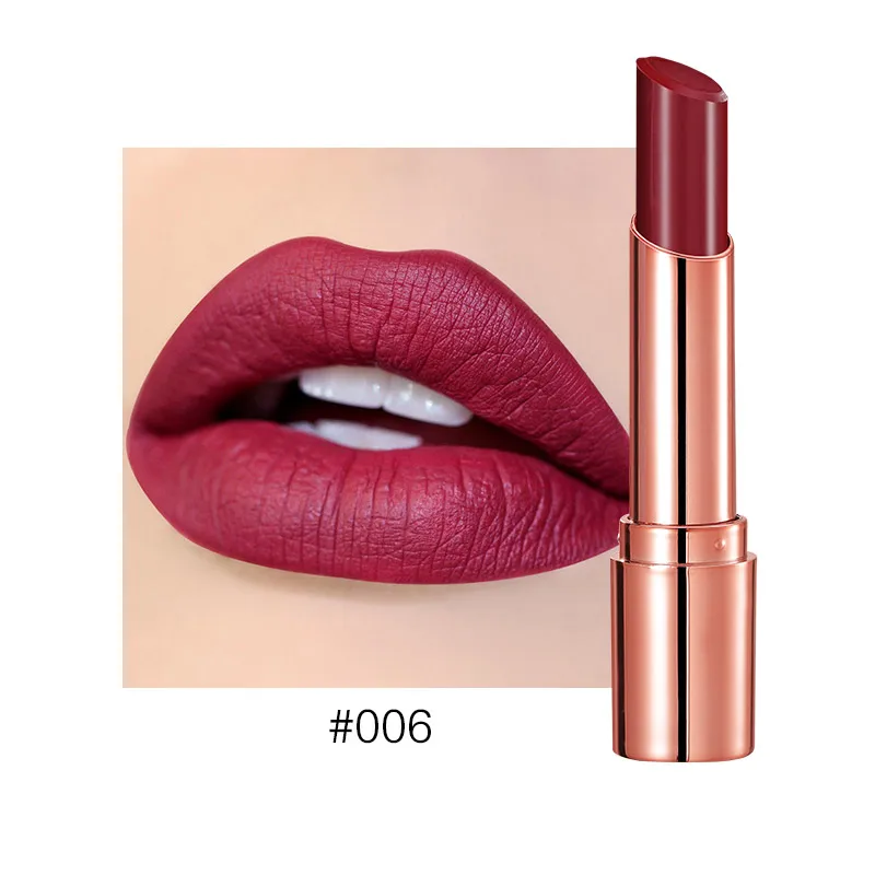 6 Cocute Makeup матовая помада Водонепроницаемая косметика макияж Жидкие помады стойкий сексуальный блеск для губ - Цвет: 6