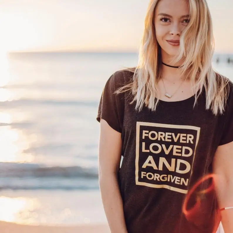 Футболка с надписью Forever Love and fordone хипстерская футболка в уличном стиле мотивом