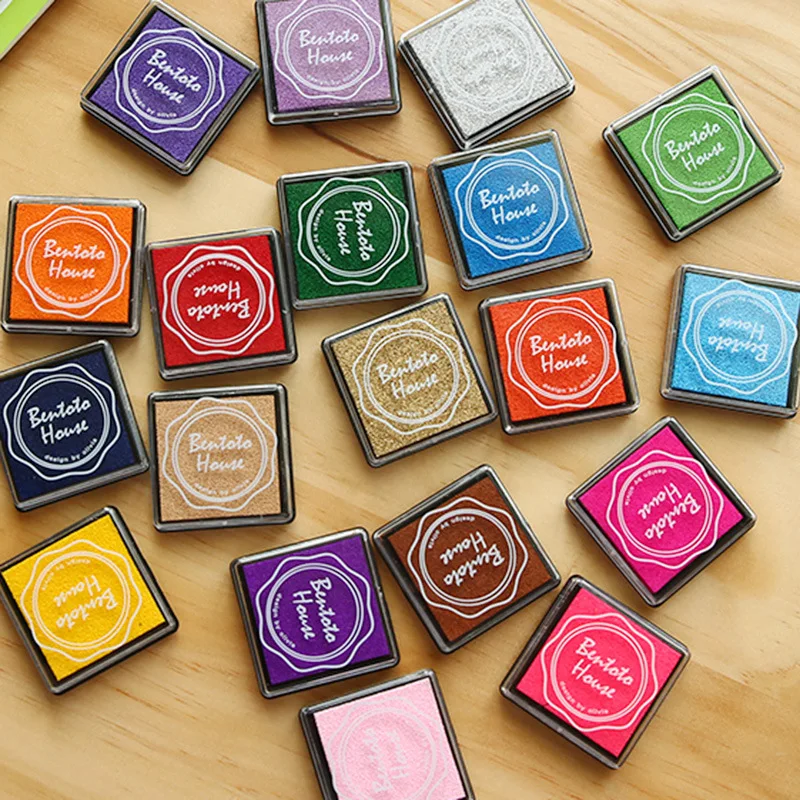 20 цветов сделай сам скрапбукинг планшетофон с чернилами цветные резиновые