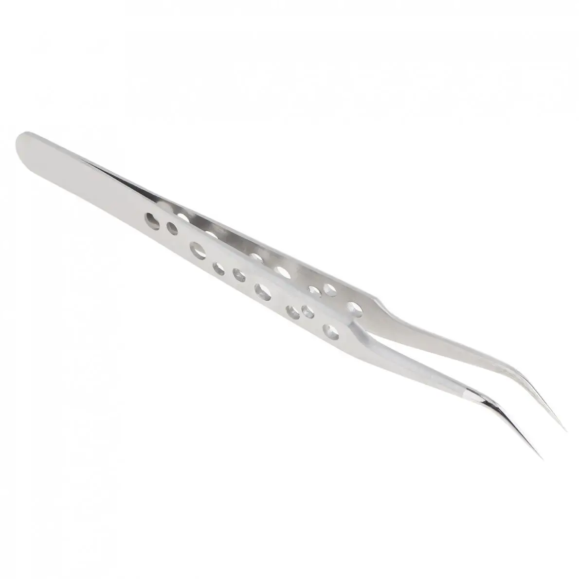 Антистатический легкий Пинцет 125 см из нержавеющей стали с изогнутым