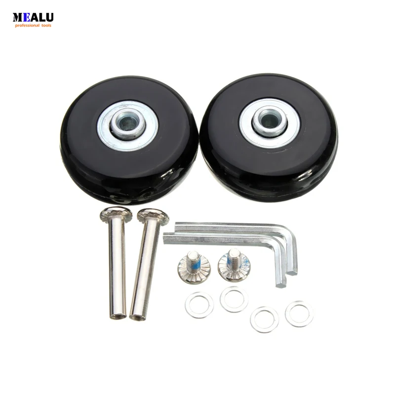 2 шт. резиновые сменные детали для чемодана 50 мм|rubber wheel roller|luggage 50mmparts suitcases |